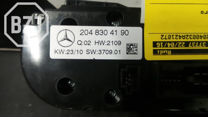 Begagnade Klimatpanel Mercedes C (W204) 2.2 C-250 CDI 16V BlueEFFICIENCY Pris på förfrågan erbjuds av BZJ b.v.