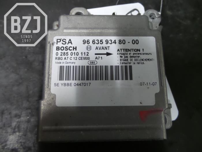 Airbag Module Peugeot 207 9663593480 BZJ b.v.
