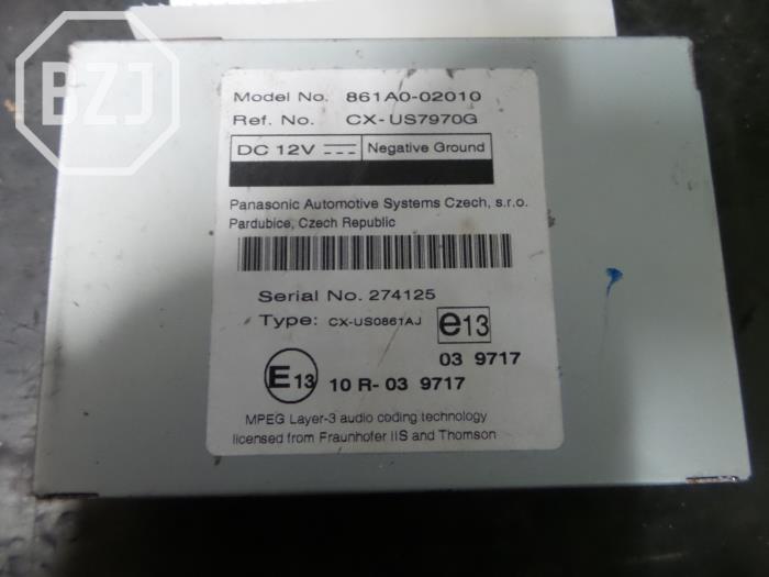 Used Computer, miscellaneous Toyota Auris (E15) 1.6 Dual VVT-i 16V Price on request offered by BZJ b.v.