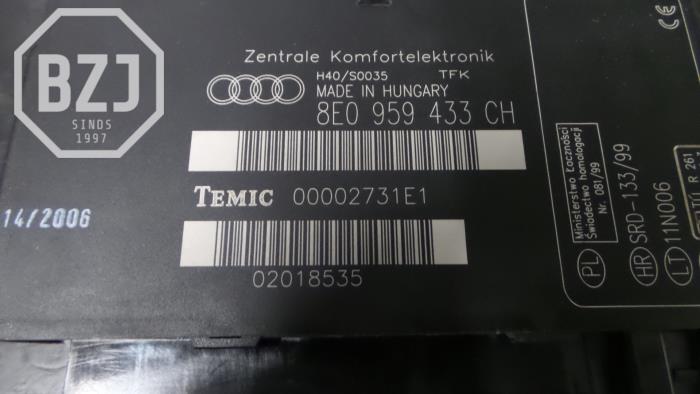 Used Body control computer Audi A4 Price on request offered by BZJ b.v.
