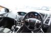 Kit+module airbag d'un Ford Focus 3, 2010 / 2020 1.0 Ti-VCT EcoBoost 12V 100, Berline avec hayon arrière, Essence, 998cc, 74kW (101pk), FWD, M2DA; M2DB; M2DC; SFDA; SFDB, 2012-02 / 2017-12 2014