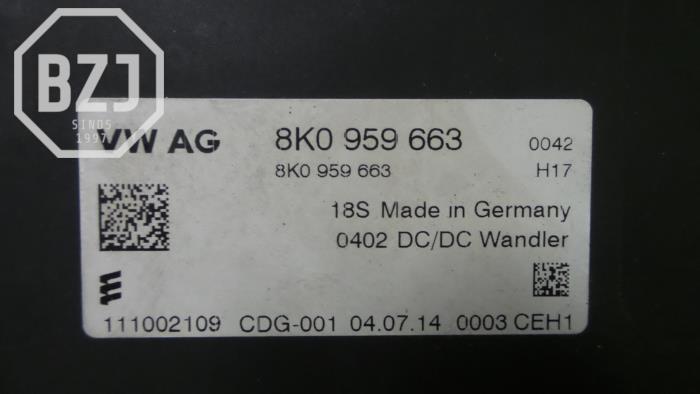 Voltage regulator from a Audi Q3 (8UB/8UG)  2014