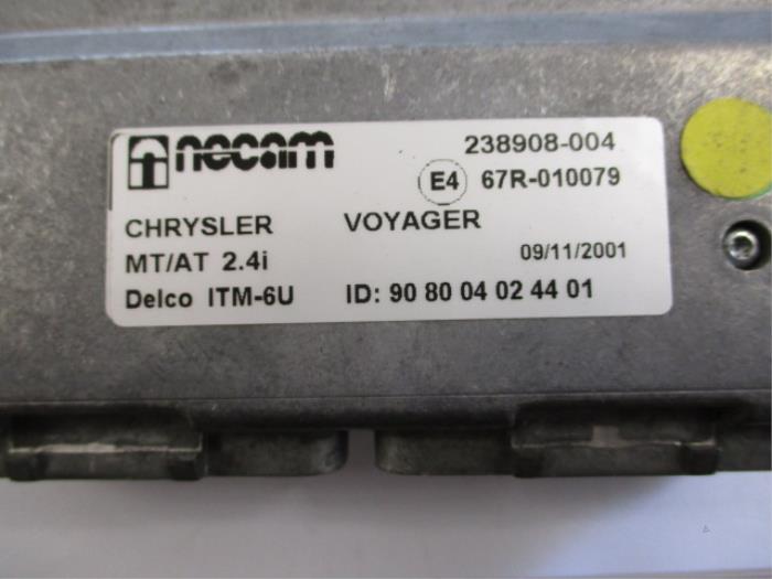 LPG module from a Chrysler Voyager/Grand Voyager (RG) 2.4 16V 2001