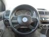 Steering wheel from a Volkswagen Polo IV (9N1/2/3), 2001 / 2012 1.4 16V, Hatchback, Petrol, 1.390cc, 55kW (75pk), FWD, BBY, 2001-09 / 2007-05, 9N1; 2 2002