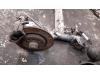 Rear brake calliper, right from a Renault Kangoo Be Bop (KW) 1.5 dCi 90 FAP 2012
