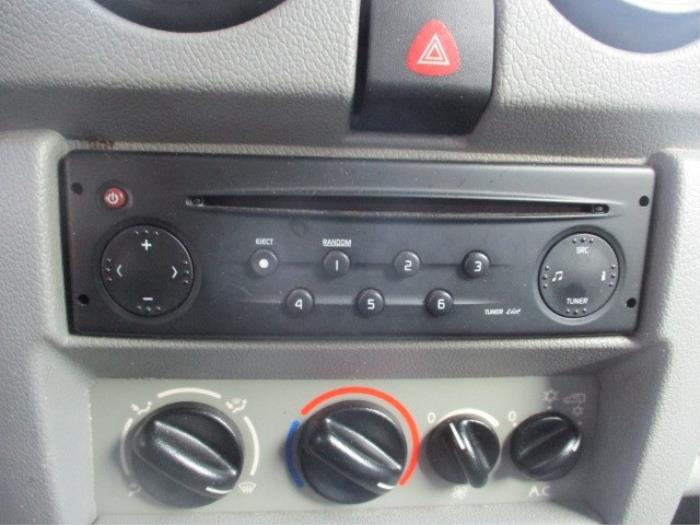 Interruptor de luz de pánico de un Renault Kangoo Express (FC) 1.5 dCi 60 2005