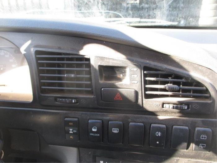 Heater control panel from a SsangYong Musso 2.9TD 2004