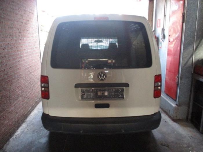 Tailgate handle from a Volkswagen Caddy Combi III (2KB,2KJ) 1.6 TDI 16V 2011