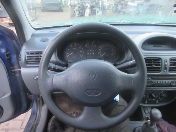 Left airbag (steering wheel) from a Renault Clio II (BB/CB) 1.4 1999