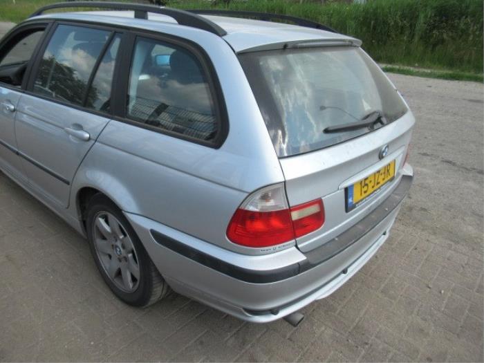 Dodatkowa szyba lewa tylna wersja 4-drzwiowa z BMW 3 serie Touring (E46/3) 318i 16V 2002