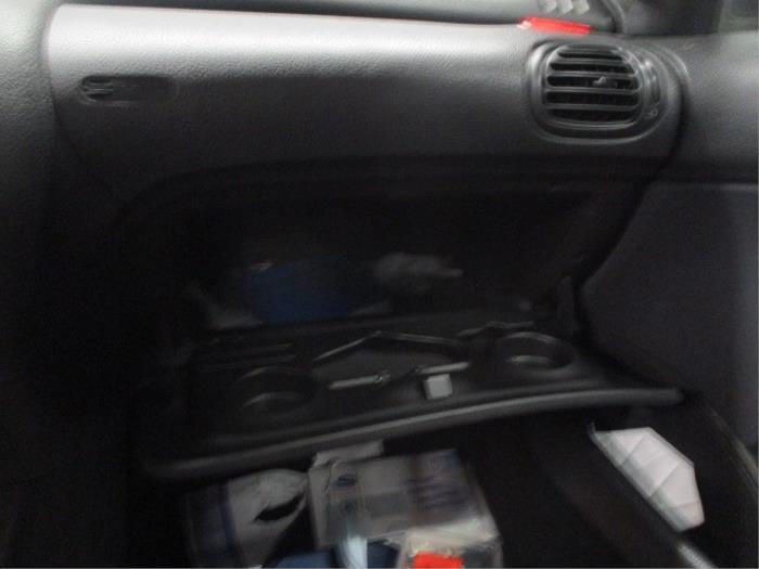 Handschuhfach van een Peugeot 206 (2A/C/H/J/S) 1.4 XR,XS,XT,Gentry 2002