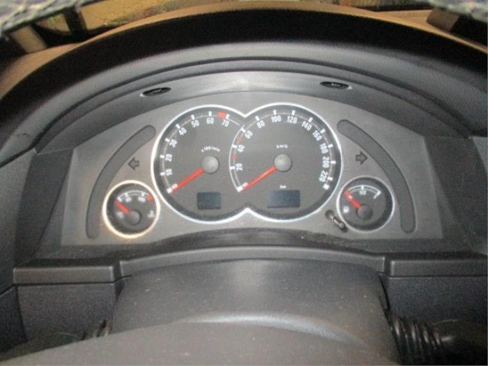 Instrument de bord d'un Opel Meriva 1.6 16V 2007