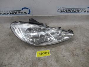 Used Headlight, right Peugeot 206 SW (2E/K) 1.4 Price € 45,00 Margin scheme offered by Boekholt autodemontage B.V
