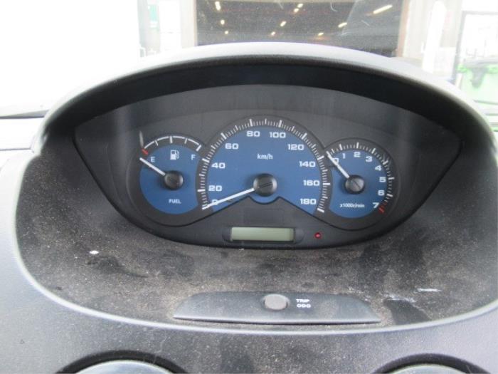 Panel de instrumentación de un Chevrolet Matiz 2007