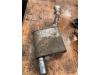 Exhaust rear silencer from a Ford Focus 1 1.6 16V 2001