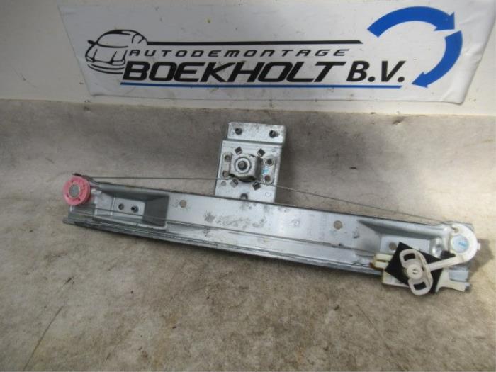 Rear door window mechanism 4-door, right Opel Corsa D 1.3 CDTi 16V ...