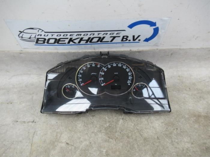 Instrument de bord d'un Opel Meriva 1.4 16V Twinport 2008