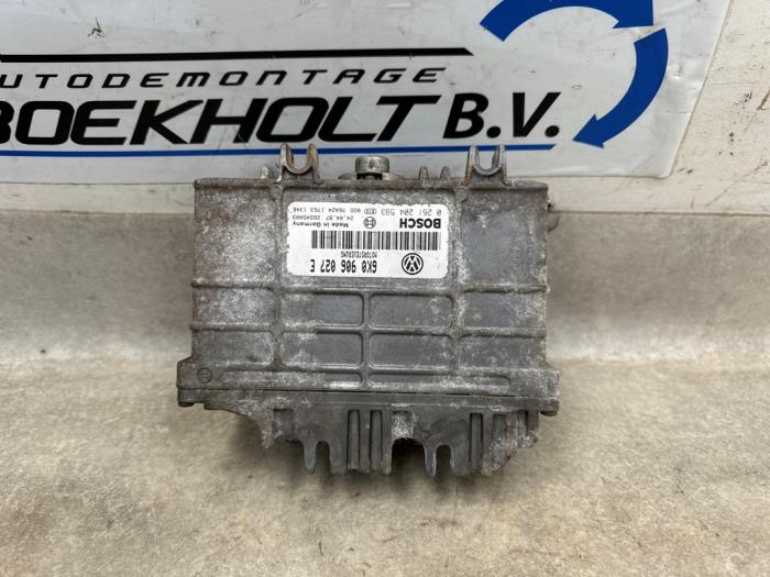 Used Engine management computer Volkswagen Polo III Classic (6KV2) 1.4i 60 Price € 45,00 Margin scheme offered by Boekholt autodemontage B.V