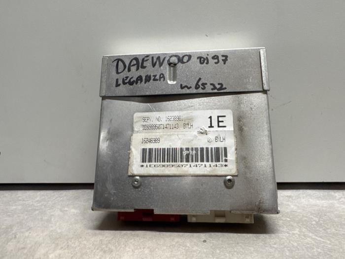 Used Engine management computer Daewoo Leganza 2.0 SX,CDX 16V Price € 45,00 Margin scheme offered by Boekholt autodemontage B.V