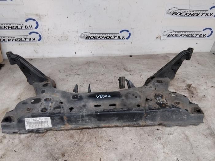 Usagé Faux châssis Ford Fiesta 6 (JA8) 1.6 TDCi 16V 90 Van Prix € 50,00 Règlement à la marge proposé par Boekholt autodemontage B.V