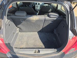 Compartiment Plage Arrière Opel Corsa D 2006-2014 – Rangement Sur Mesure Coffre, Bord Haut, Matière Synthétique Noire