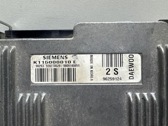 Engine management computer from a Daewoo Matiz 0.8 S,SE 1999