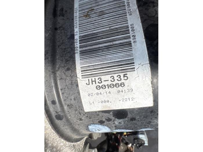 Getriebe van een Renault Clio IV (5R) 0.9 Energy TCE 90 12V 2014