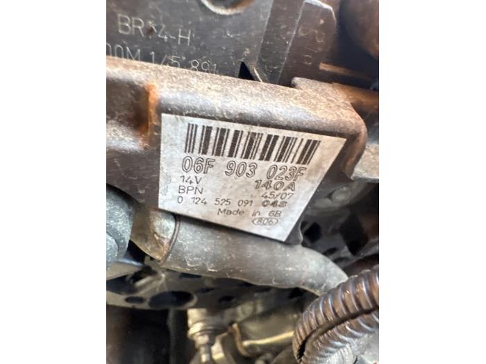 Begagnade Dynamo Volkswagen Touran (1T1/T2) 2.0 TDI DPF Pris € 49,00 Marginaltabell erbjuds av Boekholt autodemontage B.V