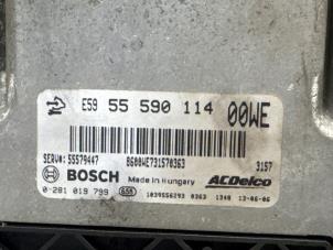 Ignition lock + computer from a Opel Corsa D 1.3 CDTi 16V ecoFLEX 2013