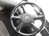Steering wheel from a Nissan Primera Wagon (W12), 2002 / 2007 2.2 dCi 16V, Combi/o, Diesel, 2.184cc, 102kW (139pk), FWD, YD22ETI, 2003-04 / 2007-12, W12 2003