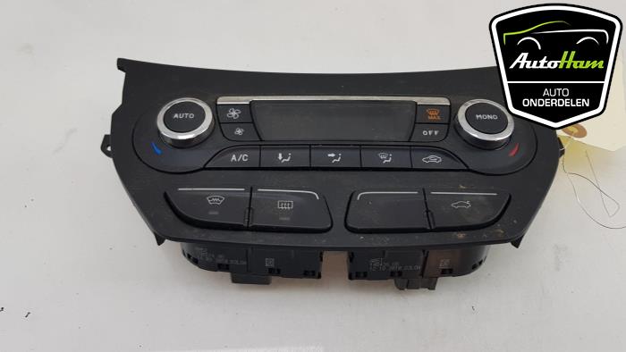 Heater control panel from a Ford Grand C-Max (DXA) 1.6 Ti-VCT 16V 2010