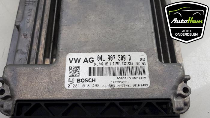 Engine management computer from a Audi A3 Sportback (8VA/8VF) 2.0 TDI 16V 2014