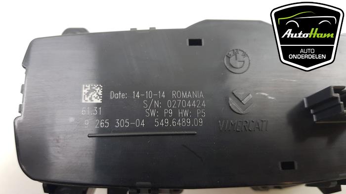 Light switch from a BMW 1 serie (F20) 114d 1.6 16V 2015