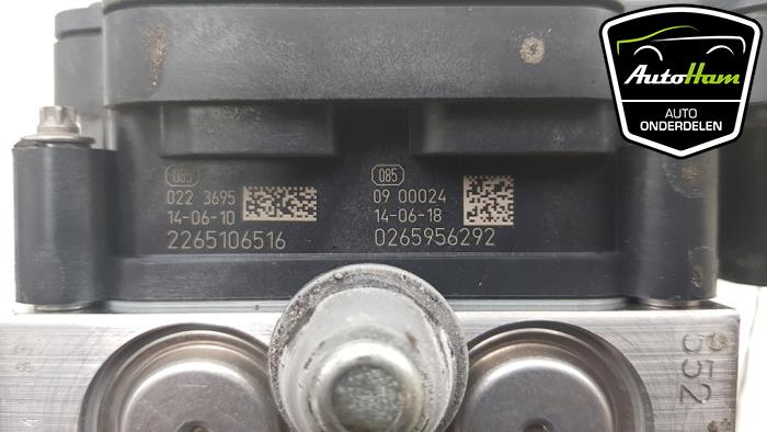 ABS pump from a Opel Adam 1.2 16V 2014