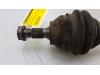 Front drive shaft, left from a Peugeot 308 (4A/C) 1.6 VTI 16V 2010