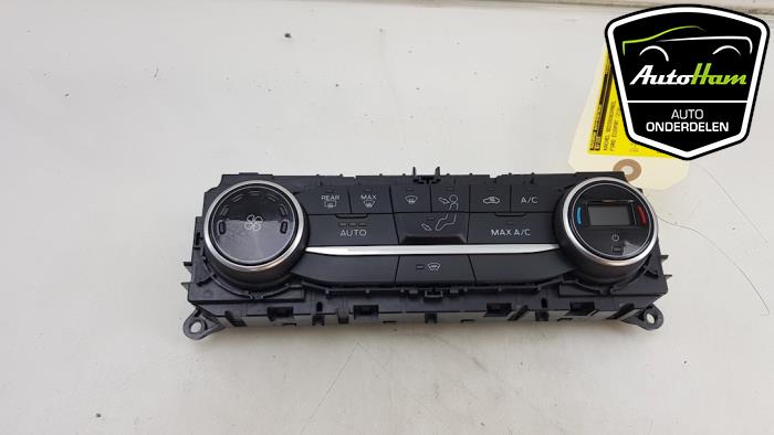 Heater control panel from a Ford EcoSport (JK8) 1.0 EcoBoost 12V 125 2018