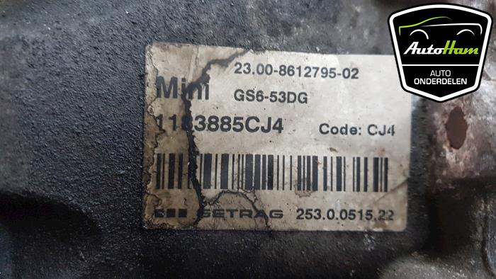 Skrzynia biegów z MINI Countryman (R60) 2.0 Cooper SD 16V 2014