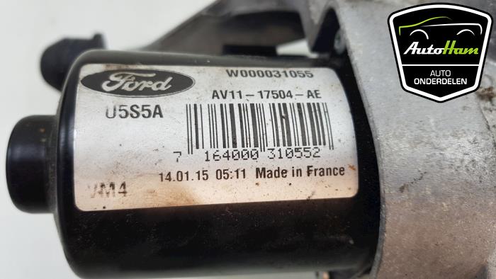 Front wiper motor from a Ford B-Max (JK8) 1.6 Ti-VCT 16V Van 2015