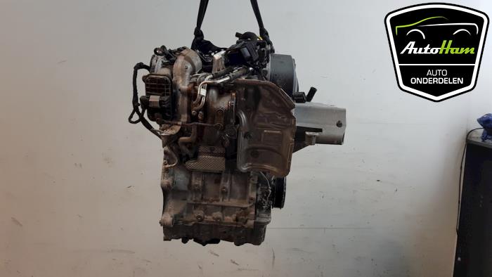 Engine from a Volkswagen Golf VII (AUA) 1.0 TSI 12V BlueMotion 2018