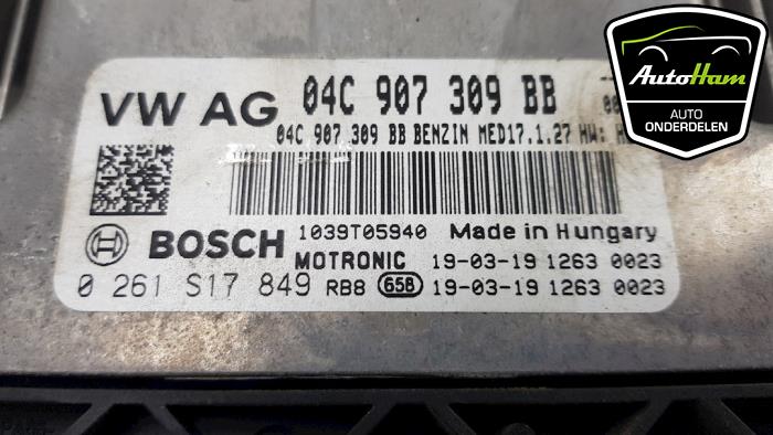 Calculateur moteur d'un Audi A3 Sportback (8VA/8VF) 1.0 TFSI 12V 2019