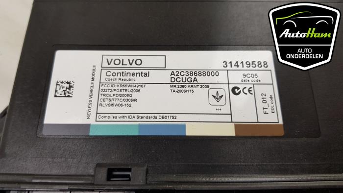 Steuergerät Body Control van een Volvo V40 (MV) 1.5 T3 16V Geartronic 2019