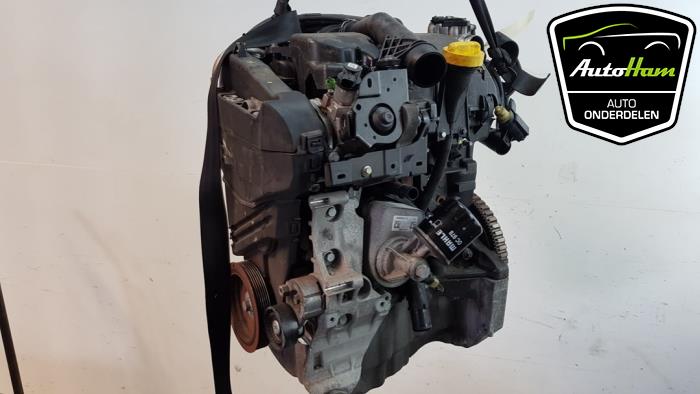 Engine from a Dacia Dokker (0S) 1.5 dCi 75 2013
