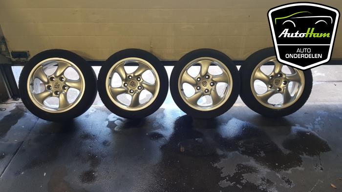 Sport rims set + tires Porsche Boxster 2.5 24V - 99636212400 Alloy PORSCHE