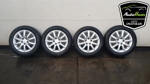 Used Sport rims set + tires Opel Astra H GTC (L08) 1.6 16V Price € 200,00 Margin scheme offered by AutoHam