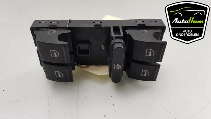 Electric window switch from a Seat Altea XL (5P5) 1.8 TFSI 16V 2010
