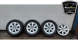 Used Sport rims set + tires Volkswagen Polo V (6R) 1.2 TDI 12V BlueMotion Price € 250,00 Margin scheme offered by AutoHam