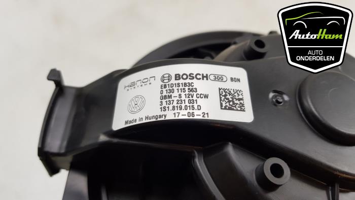 Heating and ventilation fan motor from a Seat Mii 1.0 12V 2017