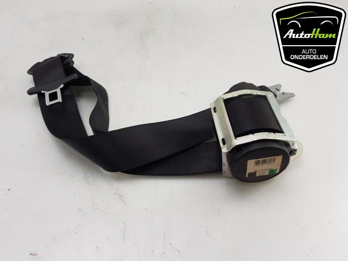 Front seatbelt, right from a Opel Corsa D 1.4 16V Twinport 2008