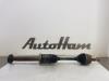 Front drive shaft, right from a Volkswagen Transporter T5, 2003 / 2015 2.5 TDi, Minibus, Diesel, 2.460cc, 128kW (174pk), FWD, AXE; BPC, 2003-04 / 2009-11, 7HB; 7HJ; 7HM 2009