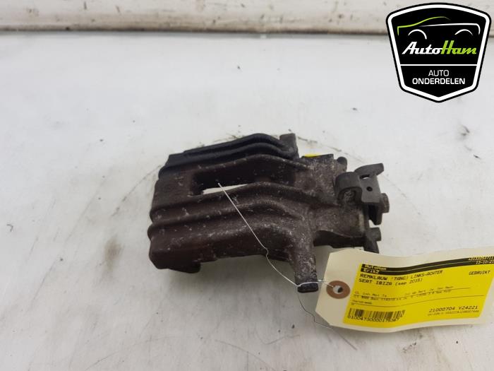 Rear brake calliper, left from a Seat Ibiza IV (6J5) 1.0 EcoTSI 12V 2015